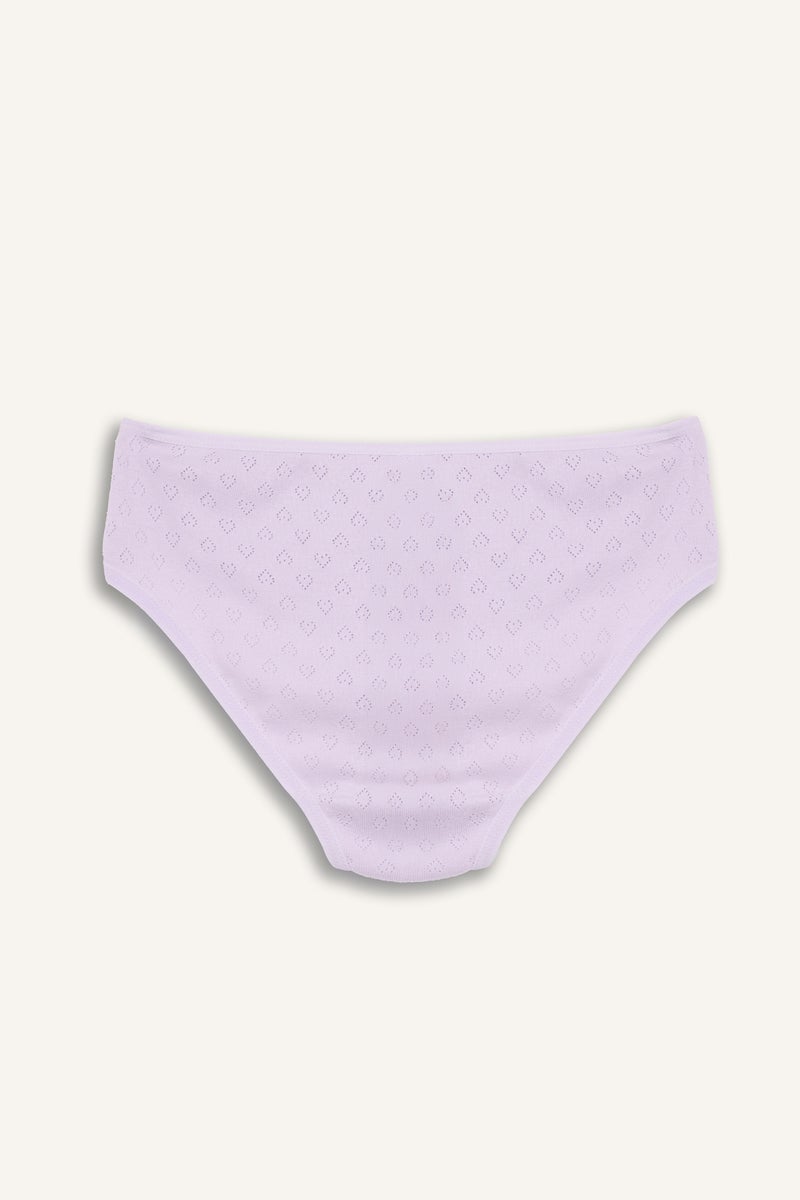 DeFacto Pink Girl Girl Heart Patterned 3 Piece Slip Panties Casual - Image 3